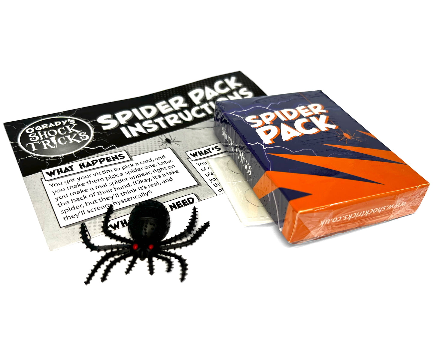 The Spider Pack - Shock Tricks spider prank