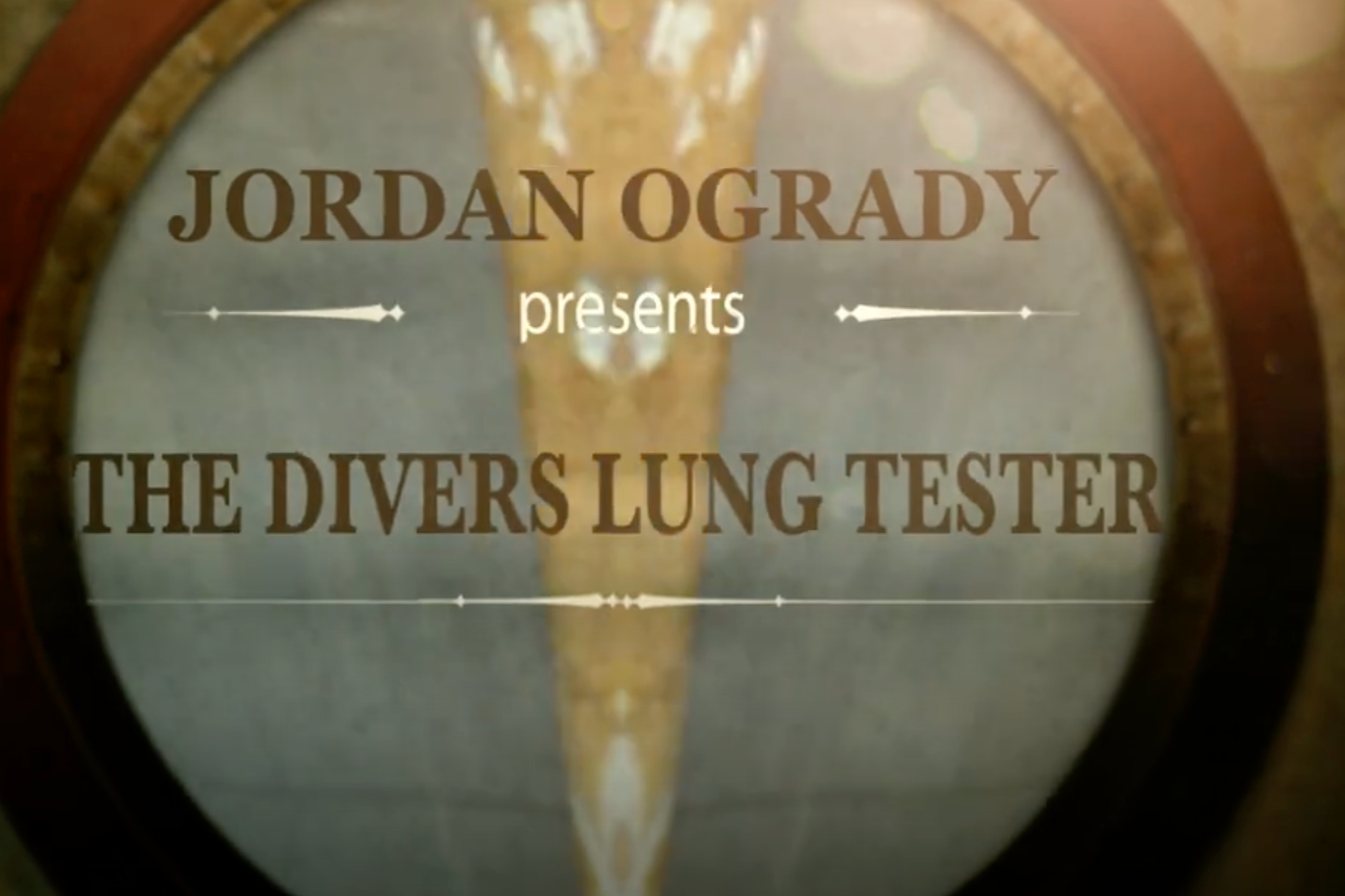 Load video: The Divers Lung Tester® advert